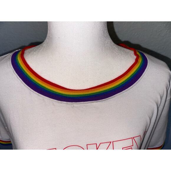 Disney Women's White Mickey Mouse Graphic Blouse - Picture 6 of 11